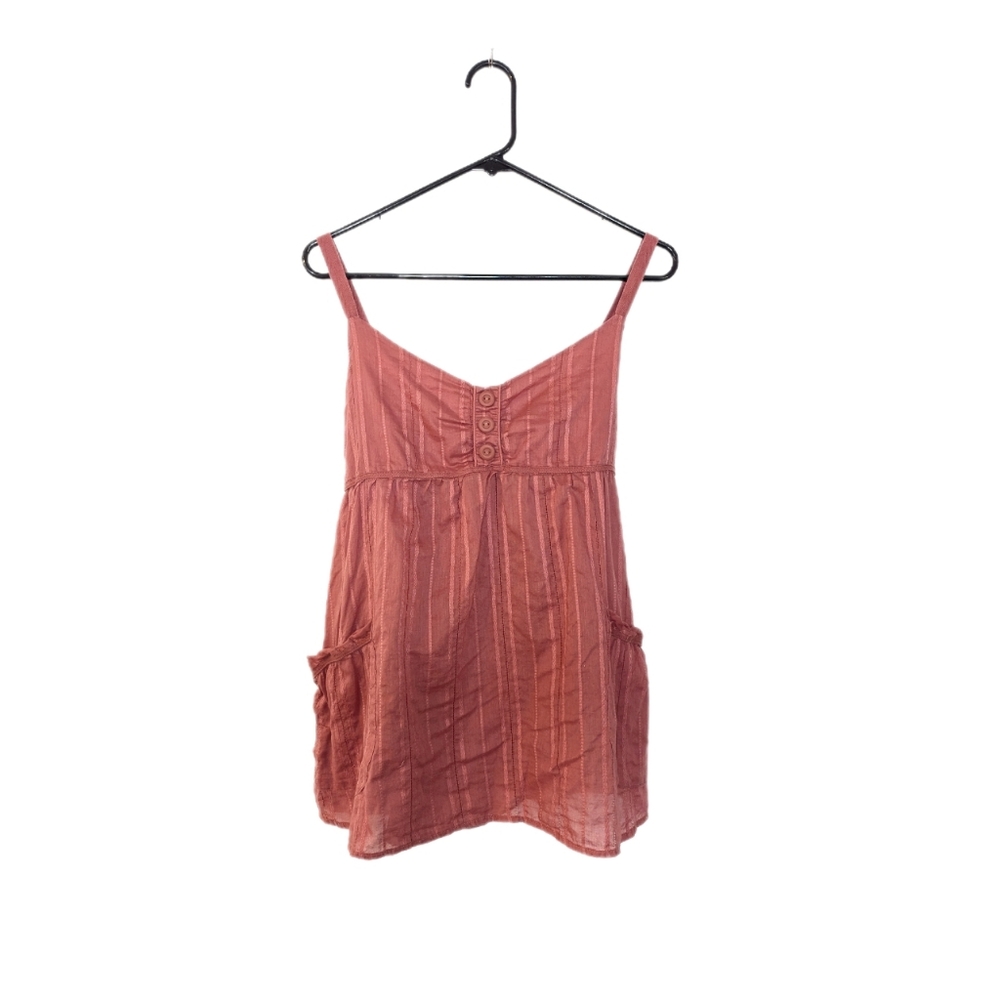 Mossimo Supply Co. Soft Pink Lightweight Cottagecore Babydoll Style Camisole